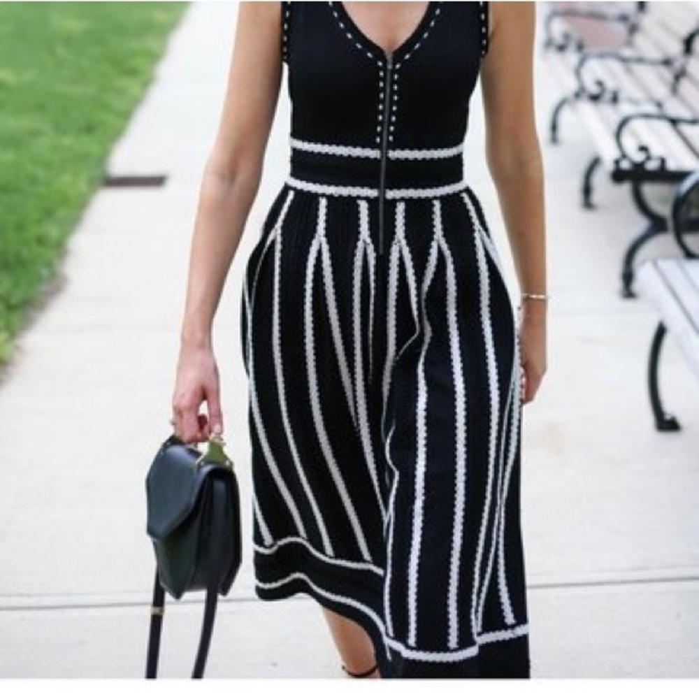 Maje Jamais Jaquard Knit Skirt.